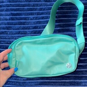 Lululemon Athletica Aqua Crossbody Bag